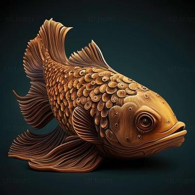 3D model Wakin fish (STL)